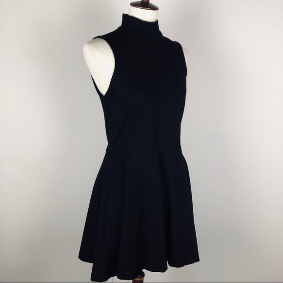 Nasty Gal Dresses & Skirts - Nasty Gal Black Mock Neck Dress size Large